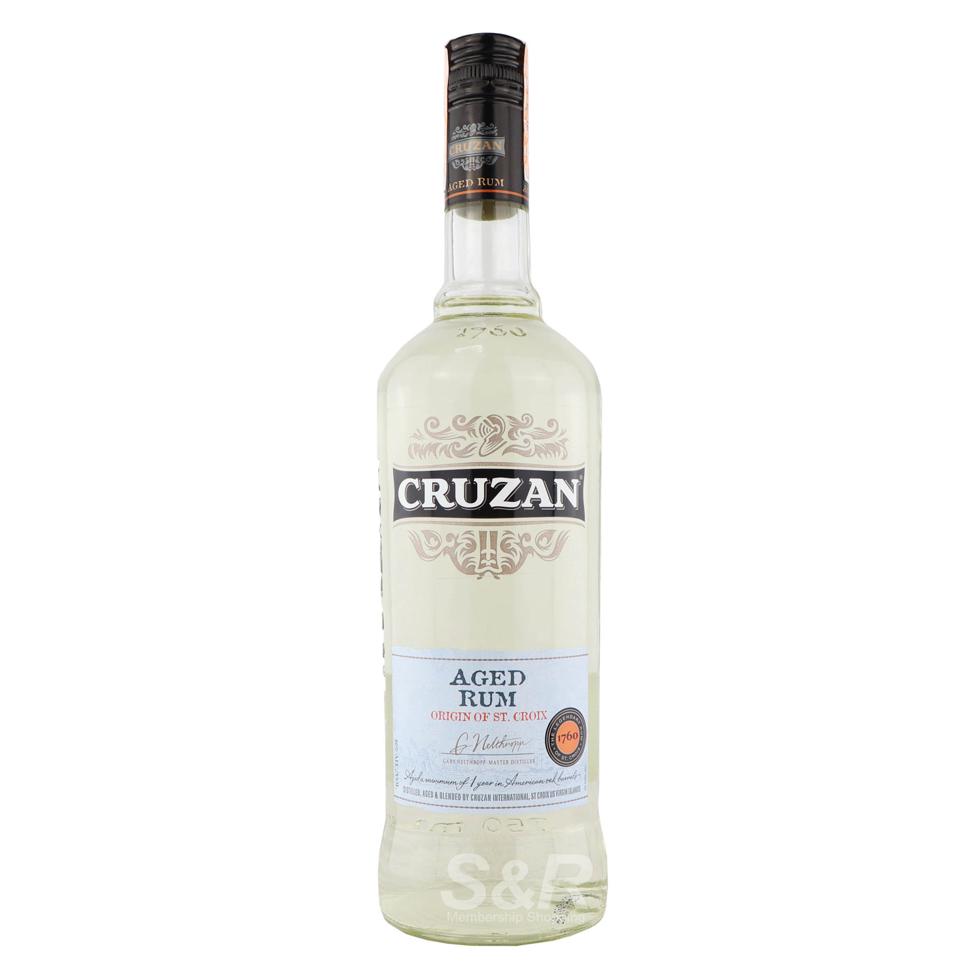 Cruzan Aged Light Rum 750mL